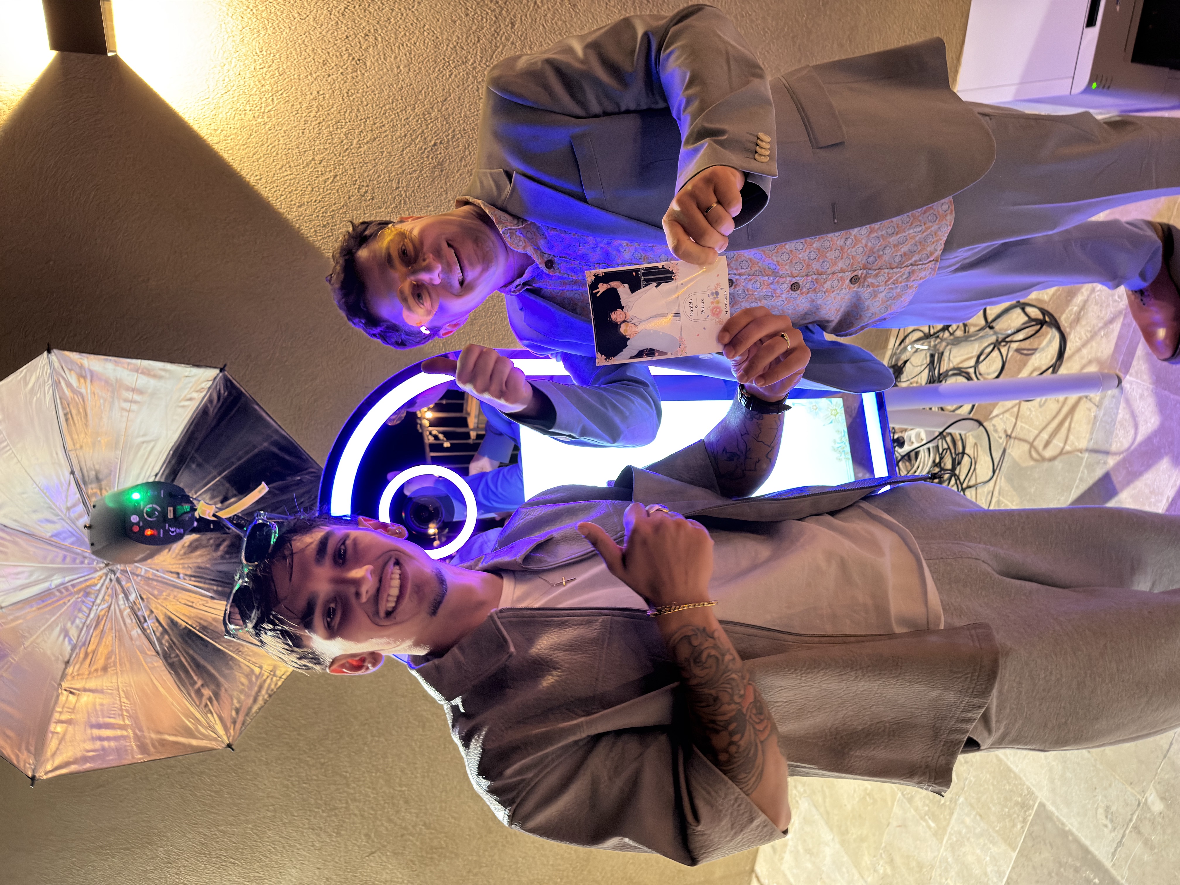 Invités avec impression photo TropezBooth